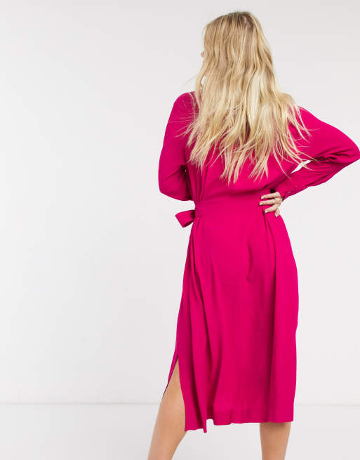 Robe fushia mango new arrivals