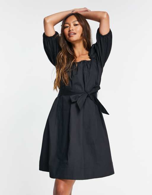 Mango robe manche bouffante new arrivals