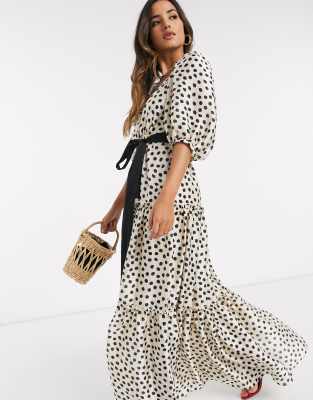 mango dots dress