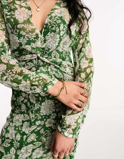 Robe discount verte mango