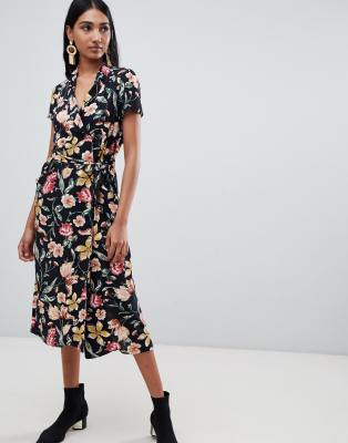 robe longue fleurs mango