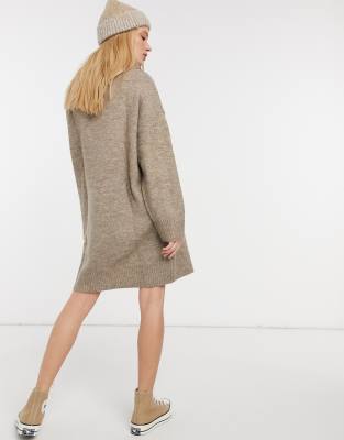 robe pull beige mango