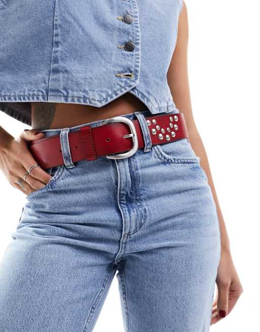Mango – Rött skärp i cowboystil