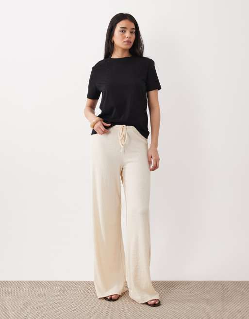 Mango round neck t-shirt in black , 2 of 4