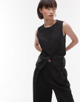Mango Round Neck Vest