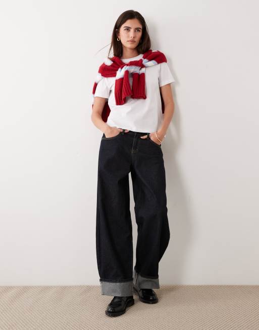 Mango round neck white T-shirt , 2 of 4