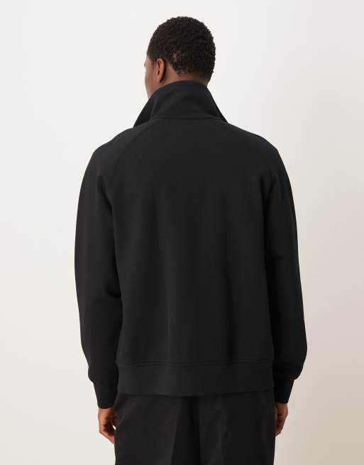 Mango - Ruimvallend sweatshirt met rits in zwart, 3 van 5