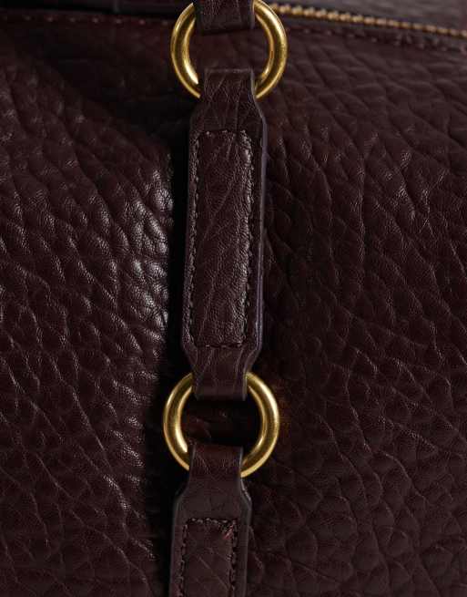 Mango sac bowling porté épaule marron, 3 de 4