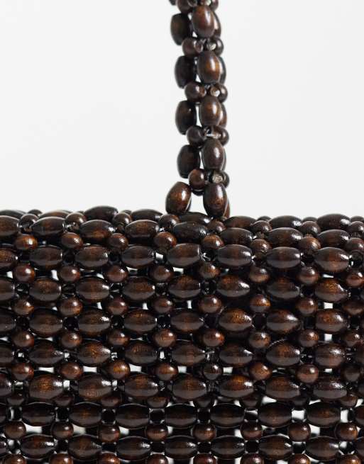 Mango - Sac en perles - Marron, 3 de 4