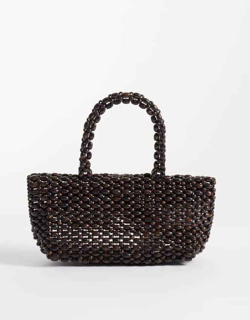 Mango - Sac en perles - Marron, 4 de 4