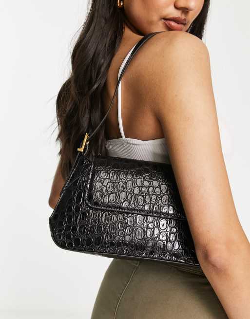 Sac à main mango noir hot sale