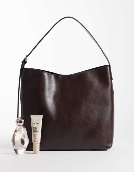 Mango sack bag in chocolate, 4 of 4
