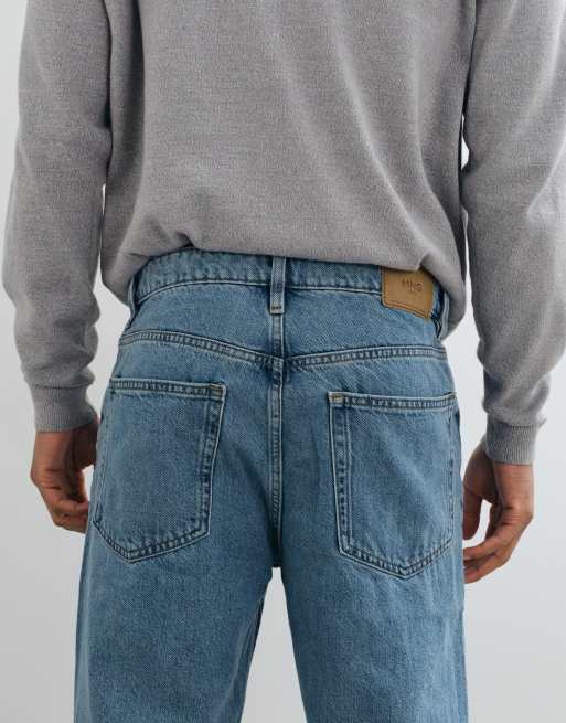 Mango Sammy jean slim fit bleu clair, 3 de 5