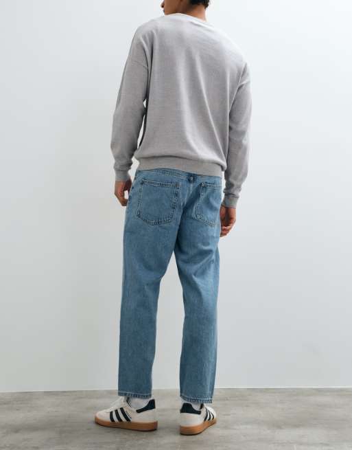 Mango Sammy jean slim fit bleu clair, 4 de 5