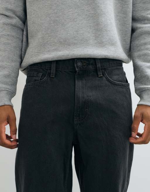 Mango Sammy slim fit-jeans i vasket sort, 4 af 7