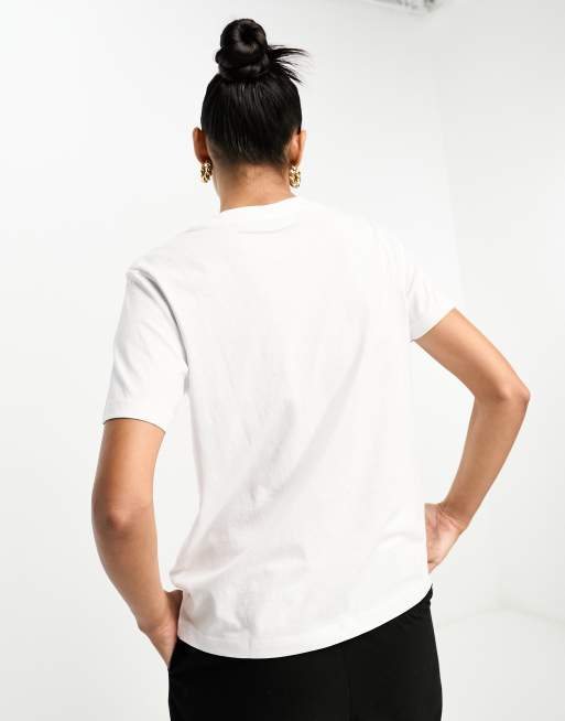 Mango white sale t shirt