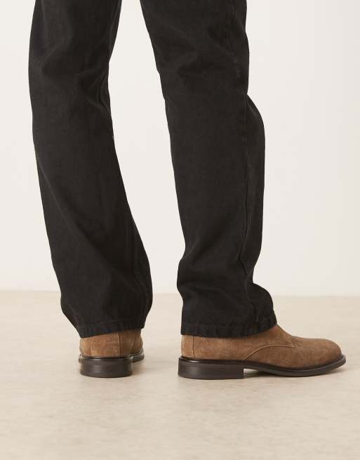 Mango – Schnür-Boots in Dunkelbraun, 2 von 4