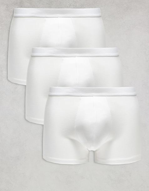 Mango - Set van 3 boxershorts in wit - view 1