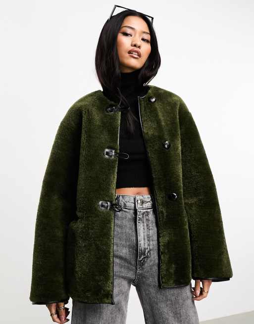 TOTEME Mango Faux Shearling Coat XS/S/M