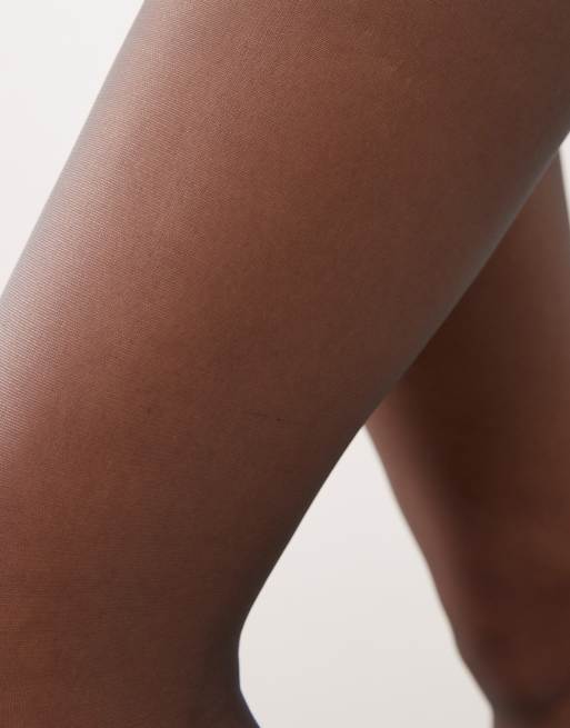 Mango sheer tights in gray, 2 of 4