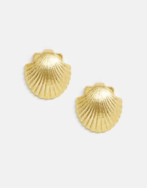 Mango sale shell earrings