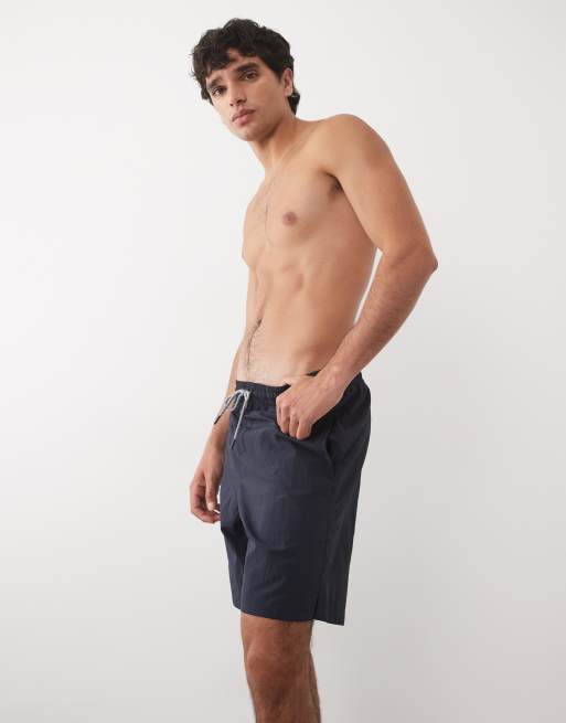 Mango - Short de bain style caleçon - Bleu marine, 3 de 5