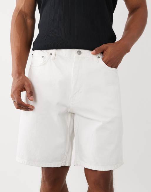Mango - Short en jean décontracté - Blanc, 5 de 5