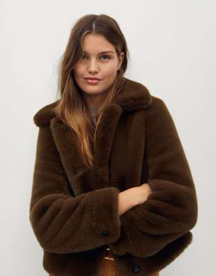 mango teddy bear coat