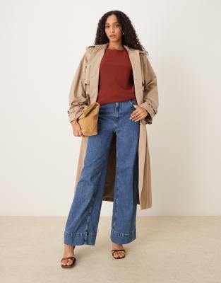 Mango Sleeveless Blouse In Brown
