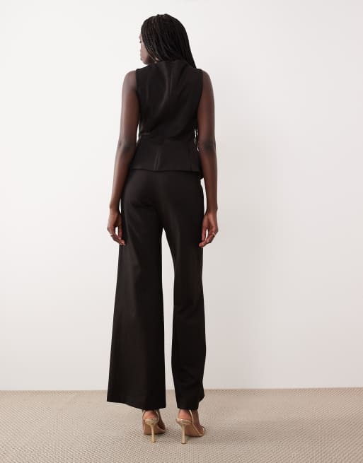 Mango sleeveless tailored jumpsuit in grey, 4 of 4