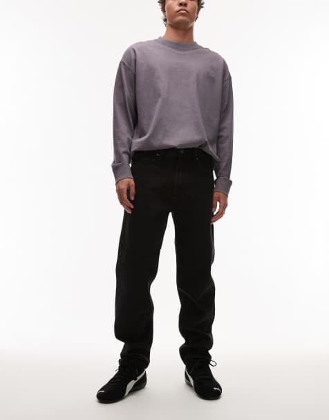 Mango - Slim-fit jeans in zwart - view 1