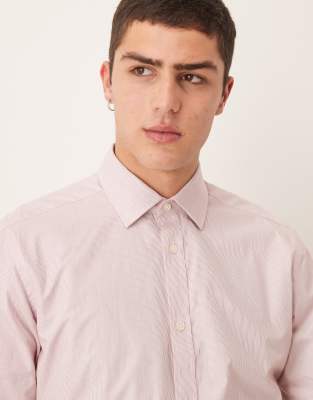 Mango Stripe Regular Fit Button-up Shirt