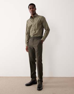 Mango Slim Fit Tailored Pants In Multi