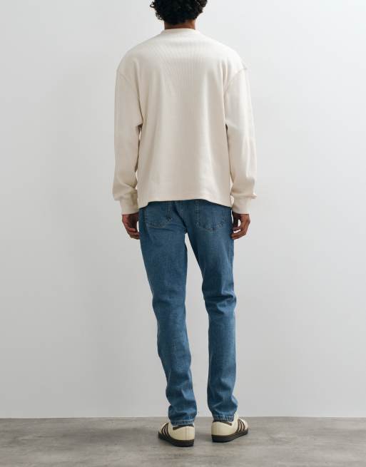 Mango slim jean in light blue, 2 of 5