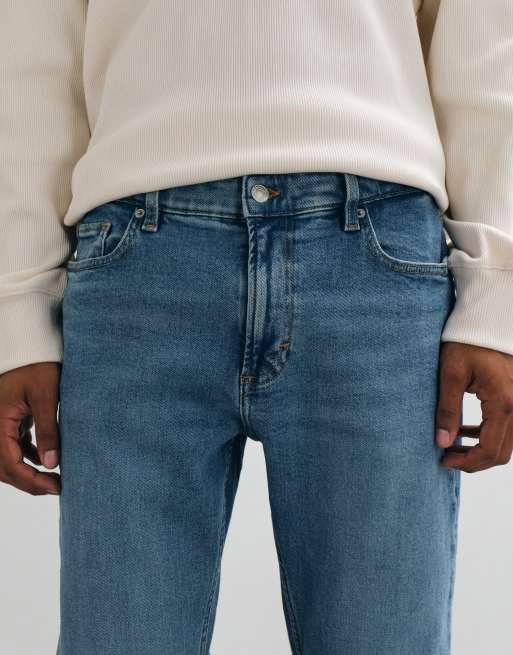 Mango slim jean in light blue, 5 of 5