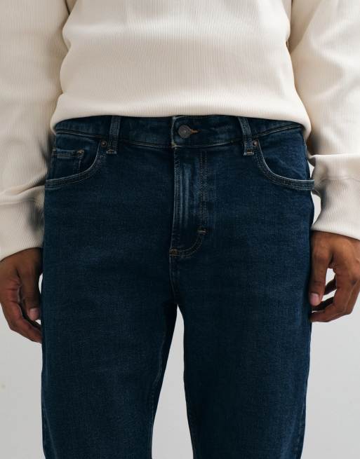 Mango slim jeans in dark blue, 5 of 5