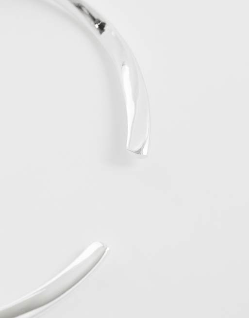 Mango - Sølvfarvet fin choker, 3 af 3