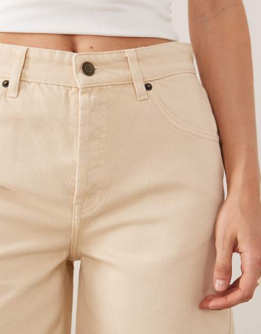 Mango – Smörgula bermudashorts, 4 av 5