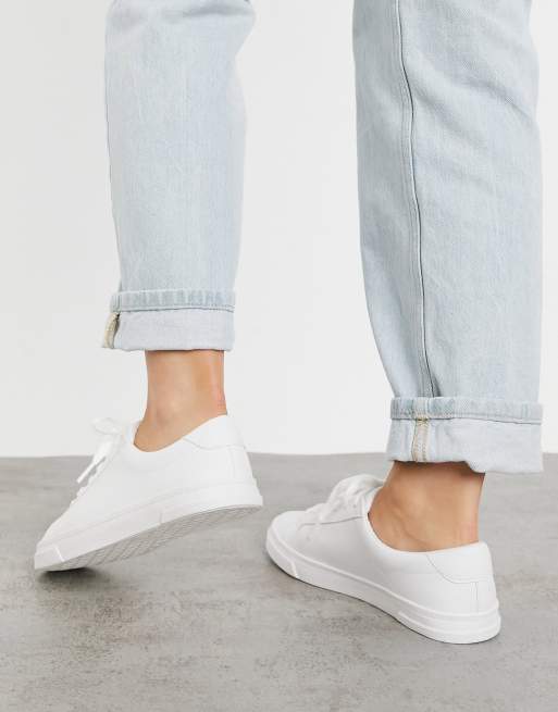 Visum boble Vedholdende Mango sneakers in white | ASOS