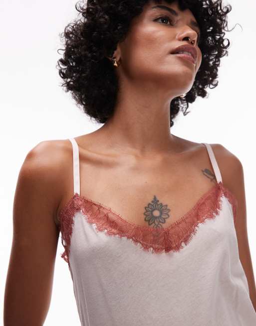 Chemise Cotton Camisole Nightdress Elegant Beautiful Night Wear