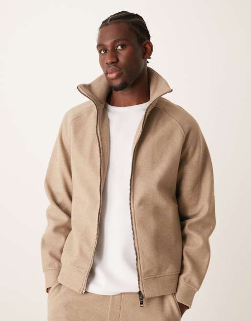Zip down sweatshirt deals