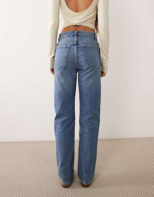 Mango Sophia slim jeans in mid blue, 5 of 5