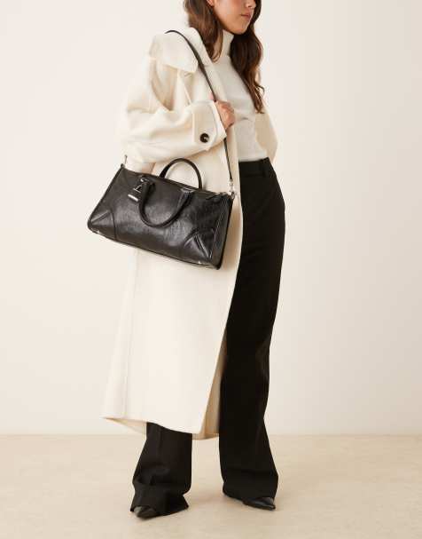 Mango - Sort bytaske med hængelåsvedhæng - view 1