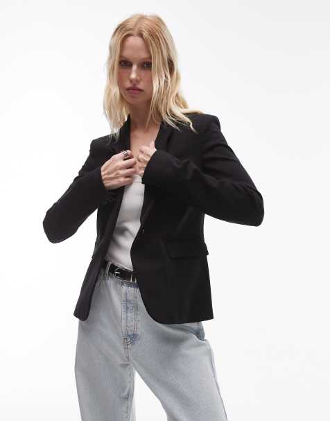Mango - Sort slim fit-blazer - view 1