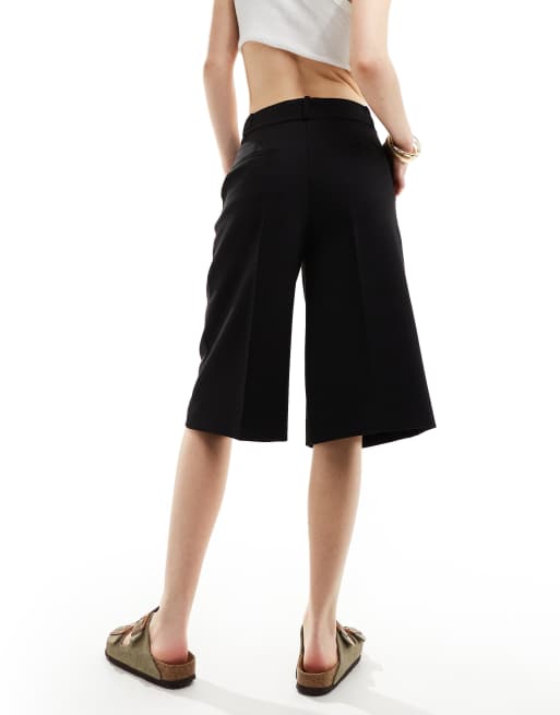 Mango - Sorte bermudashorts, 4 af 5