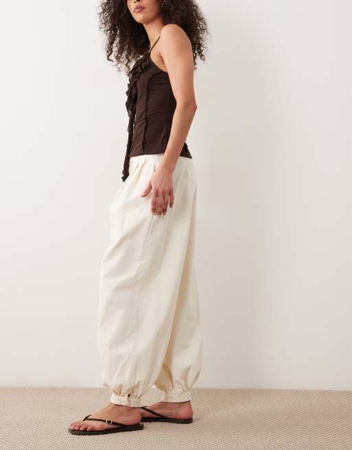 Mango Souffle cuffed jean in cream, 2 of 5