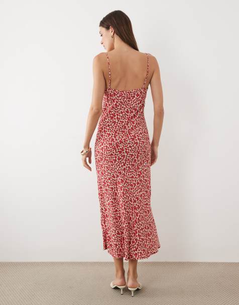 asos tall lace cami midi prom dress Asos / lace up back strappy cami@maxi dress in black Masa: S Sale: 17,99