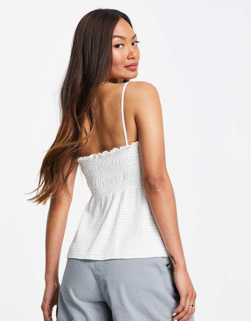 STRAPPY CAMI WHITE - 3XL - White