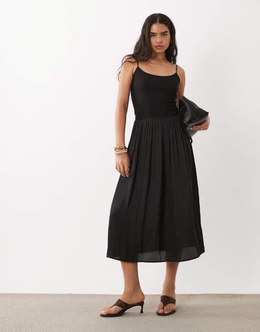 strappy drop waist maxi dress Shop Bianca Powder Blue Drop Waist Silver Hardware Strappy Maxi Dress main image 0