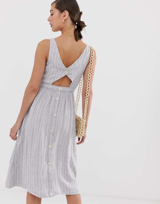 Mango best sale pinstripe dress